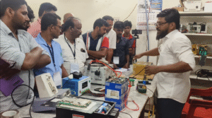 EV battery and BMS training session